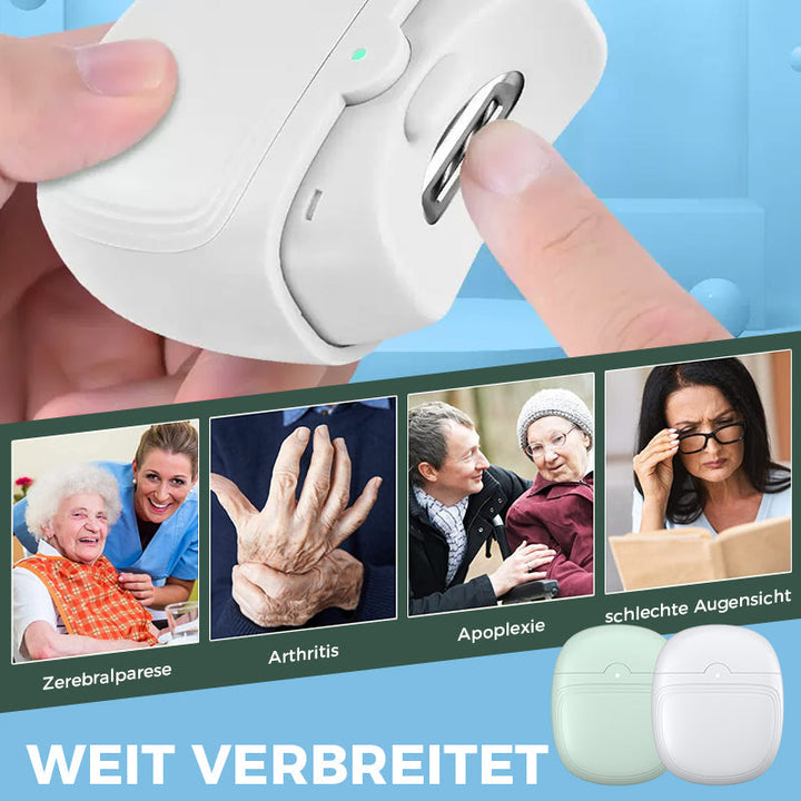 Elektrischer Nagelknipser | Mühelose Präzision | Schonend & Sicher | Ergonomisches Design