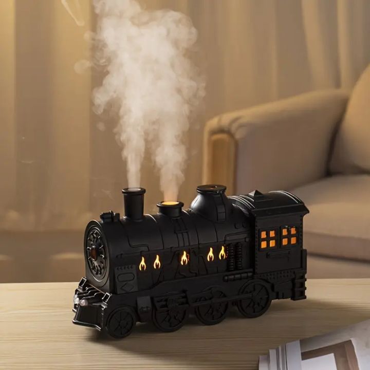 USB-Ätherisches Öl Diffusor im Zug-Design mit Nachtlicht