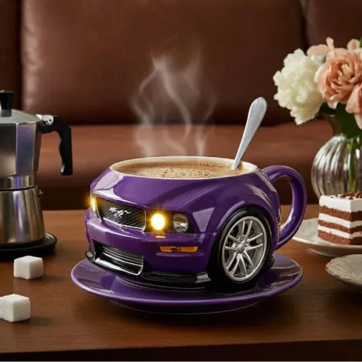 Sportwagen-Kaffeetasse – Kreative & hochwertige Keramiktasse
