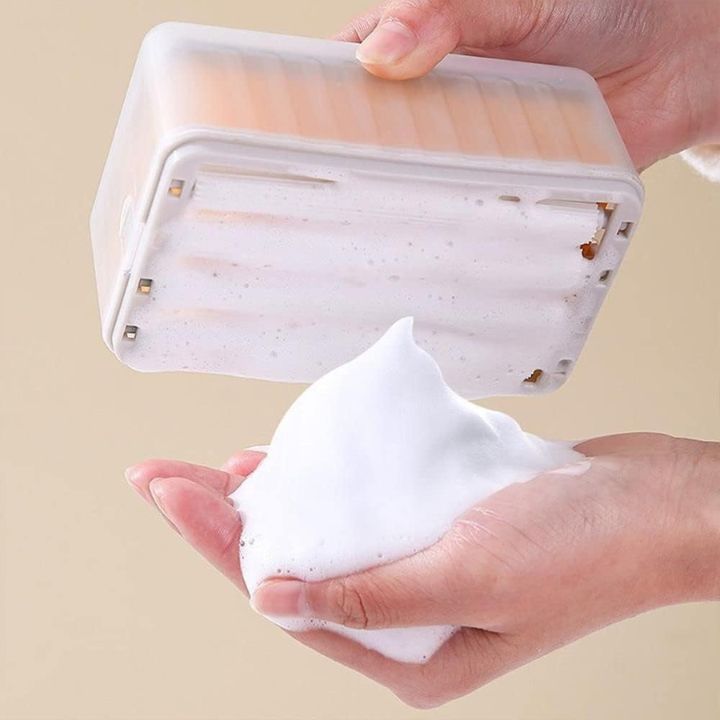 1+1 Gratis | Multifunktionale Seifenbox mit Bürste – Fleckenentferner