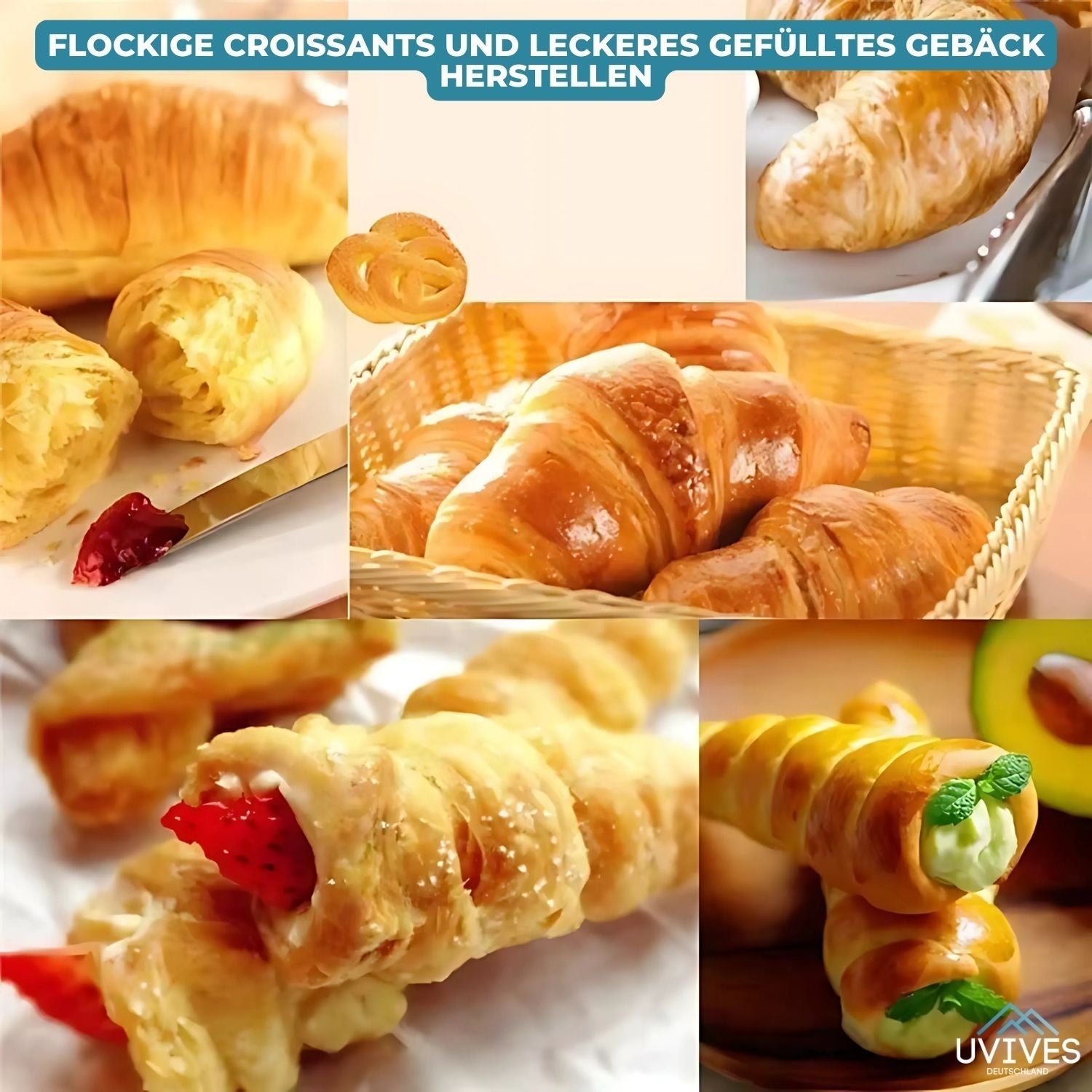5+5 GRATIS | BakeRolls™ - Meisterhaftes Cannoli-Form-Set für Zuhause!