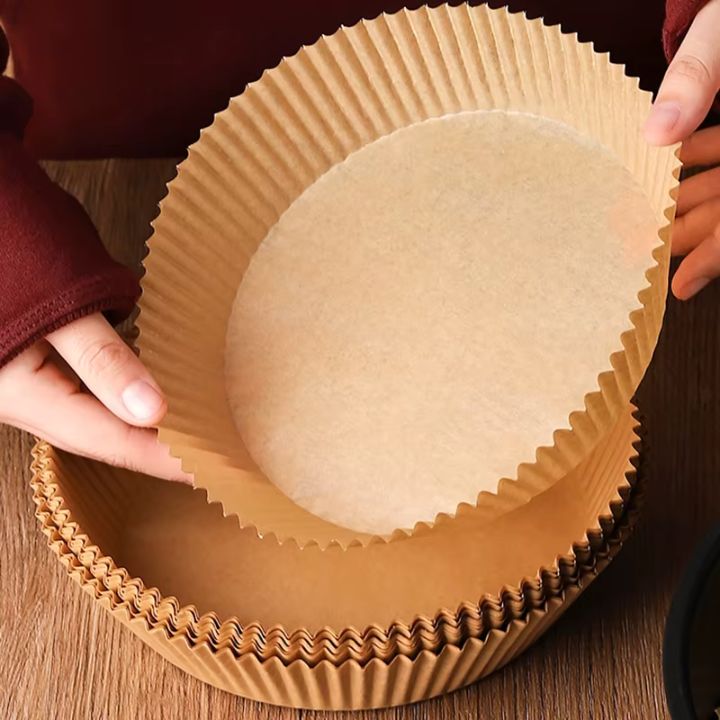Einwegpapier für Heißluftfritteusen (50 Stücke)