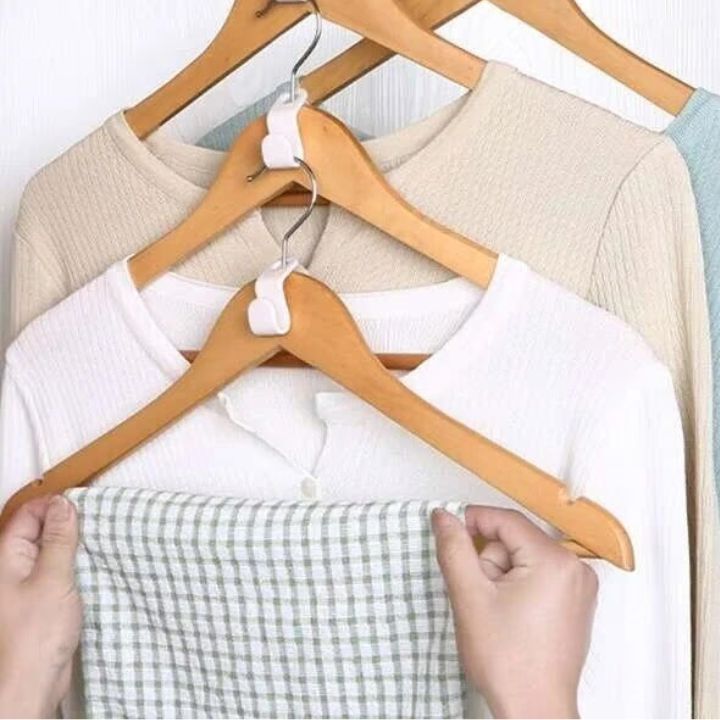 25+25 Gratis | Platzsparende Haken für Kleiderbügel