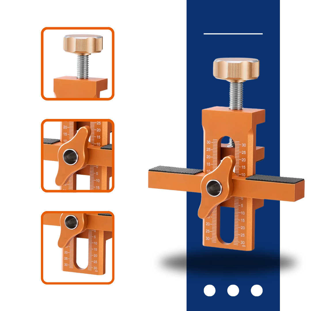 DuoGrip™ 2-in-1 Montagehilfe für Schranktüren – mühelose perfekte Ausrichtung jedes Mal