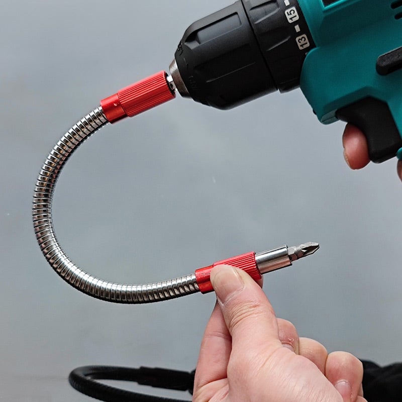 1+1 Gratis | FlexiBit™ Sechskant-Welle Metall Flex Universalerweiterungs-Bit-Halter