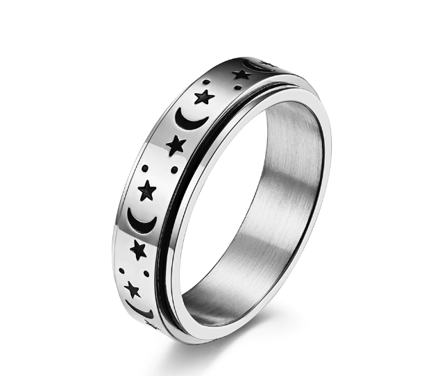 Ecliptify™ - Rotierender Ring mit Mond und Sternen