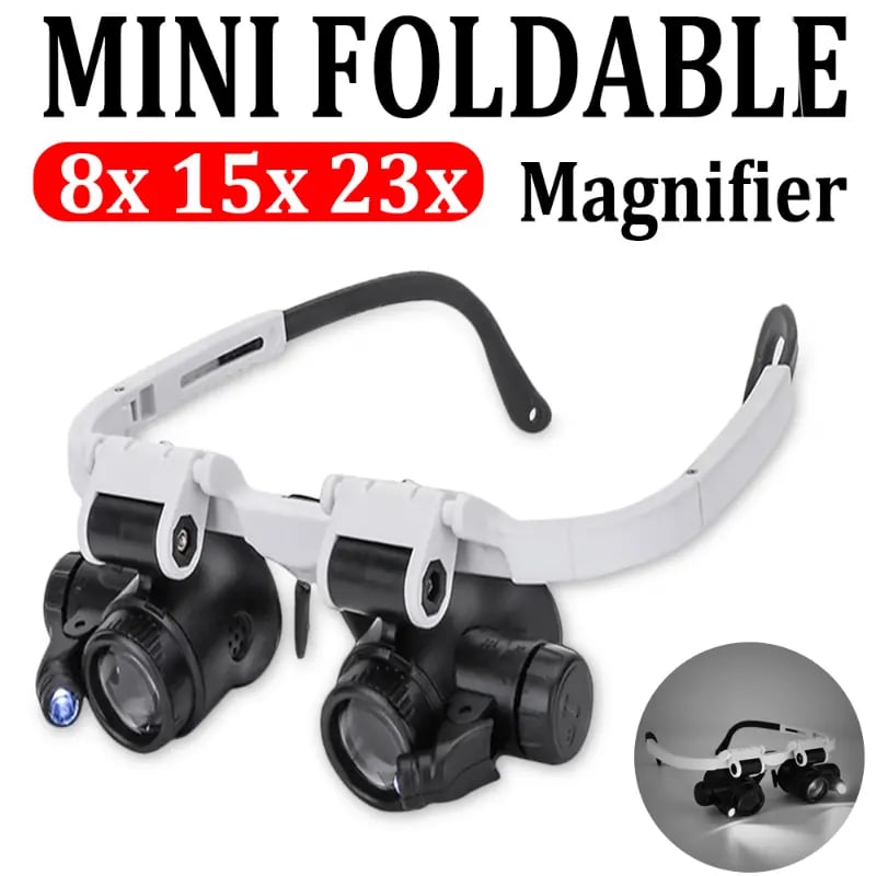 Magniview™ - Das ultimative handfreie Lupe für präzises Naharbeiten
