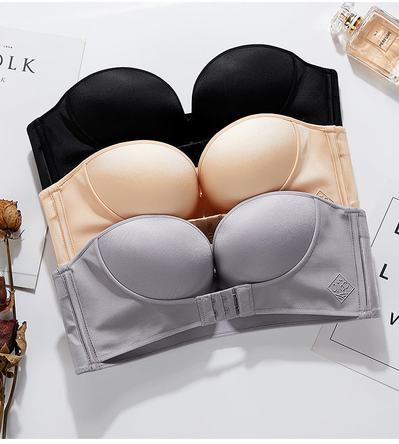 1+1 Gratis | Bustelle™ - Trägerlose Push-up-BHs