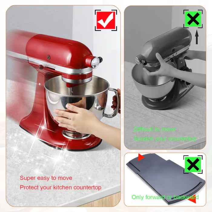 Mixer-Gleitmatte – Müheloses Bewegen schwerer Geräte