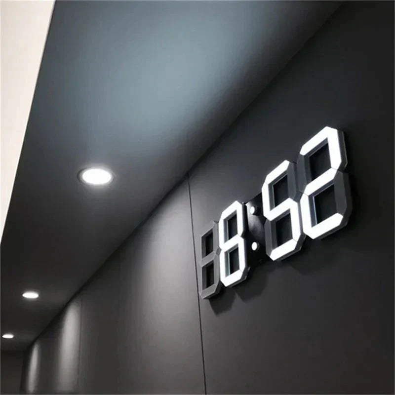 LumaPulse™ 3D LED Wanduhr – Verwandeln Sie Ihren Raum mit einem atemberaubenden, stimmungshebenden Leuchten