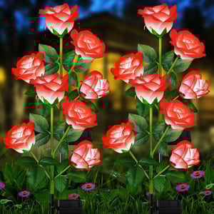 RoseGlow – Romantische Gartenbeleuchtung ganz ohne Strom