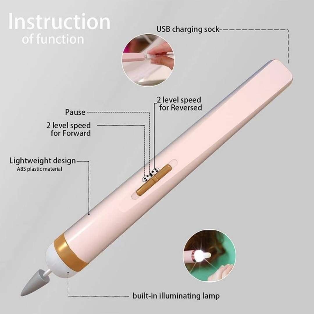 NailPro™ - ELEKTRISCHES PROFESSIONELLES MANIKÜRE-NAIL-MASCHINENSET💅