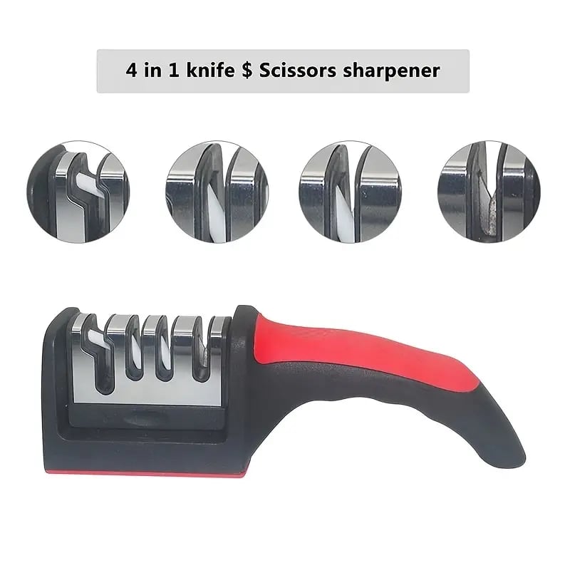 1+1 GRATIS | 4-stufiger professioneller Messerschärfer