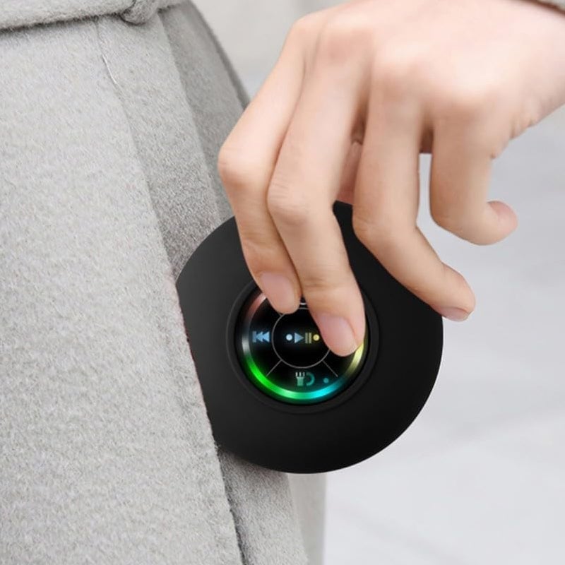 Wasserdichter Bluetooth-Duschlautsprecher mit LED-Licht