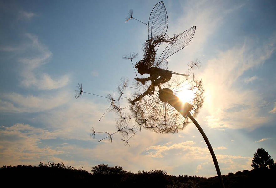 Celestara™ Feenskulptur – Entzünden Sie endlose Magie und Frieden in Ihrem Garten