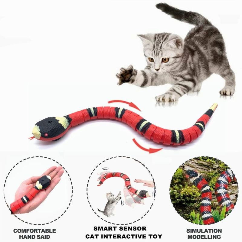 Smart Snake™ - Unendlicher Spielspaß für Ihr Haustier!