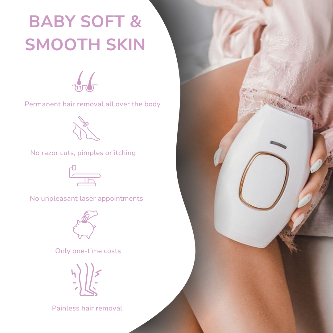 LumaSilk™ – Hartnäckige Haare sanft und effektiv zu Hause entfernen