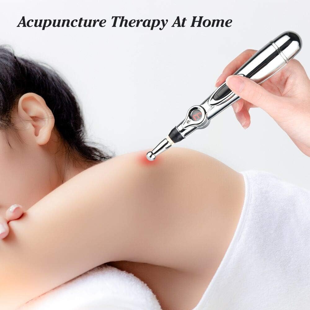 Elektronischer Akupunkturstift | Nadellose Schmerztherapie | Tragbar & Digital | 50% Rabatt