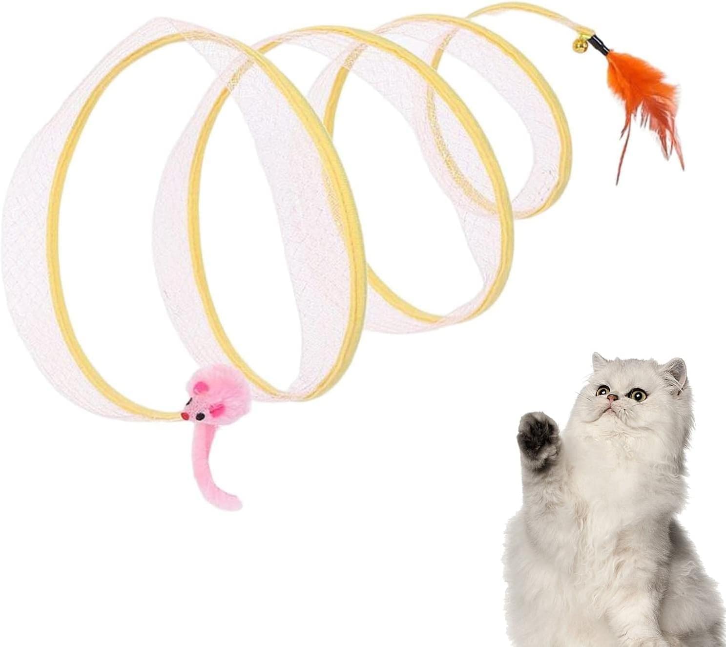 KittyMaze™ – Katzentunnelröhre, Faltbares Haustierspielzeug
