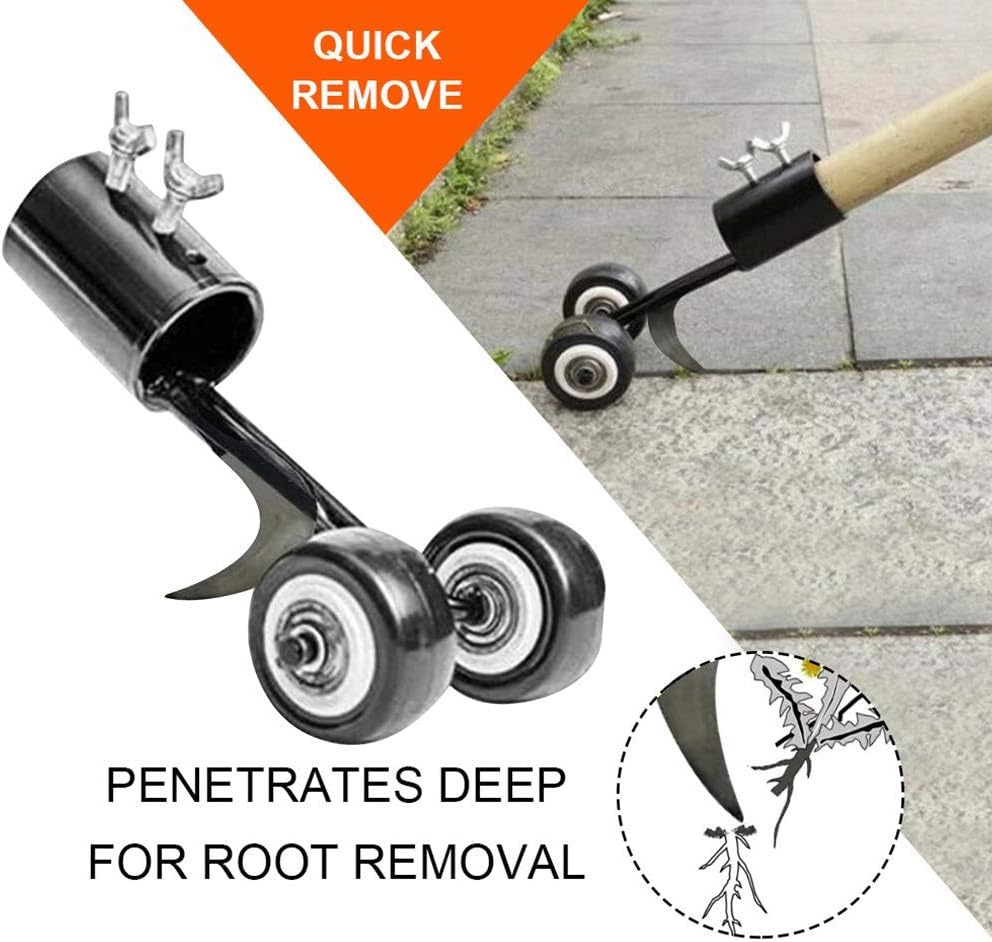 Sauberer Garten™ Unkrautentferner | Ergonomisch & Leicht | Wurzelentfernung gegen Nachwachsen | Gartenwerkzeug