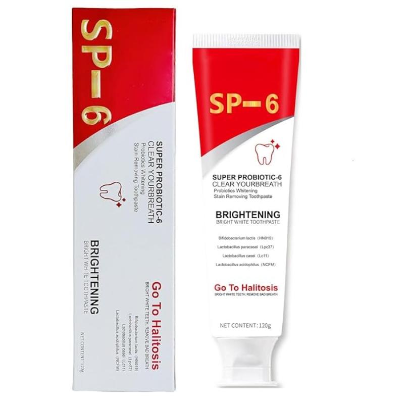 PureSmile - SP-6 Probiotische Whitening-Zahnpasta - Erweiterte Mundpflege | 1+2 GRATIS
