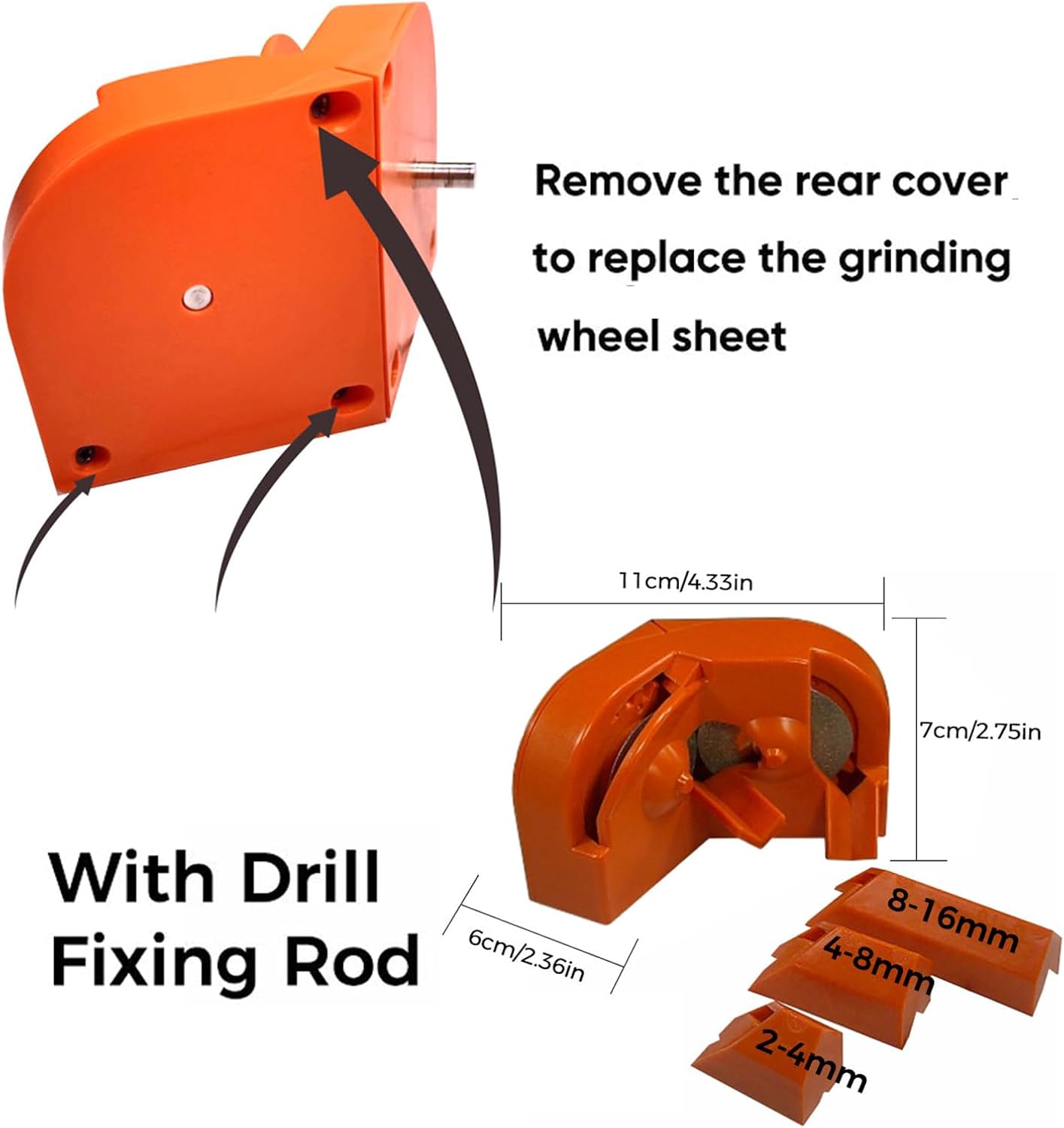 DrillSharpener™ - Bohrerklingen in Sekundenschnelle schärfen