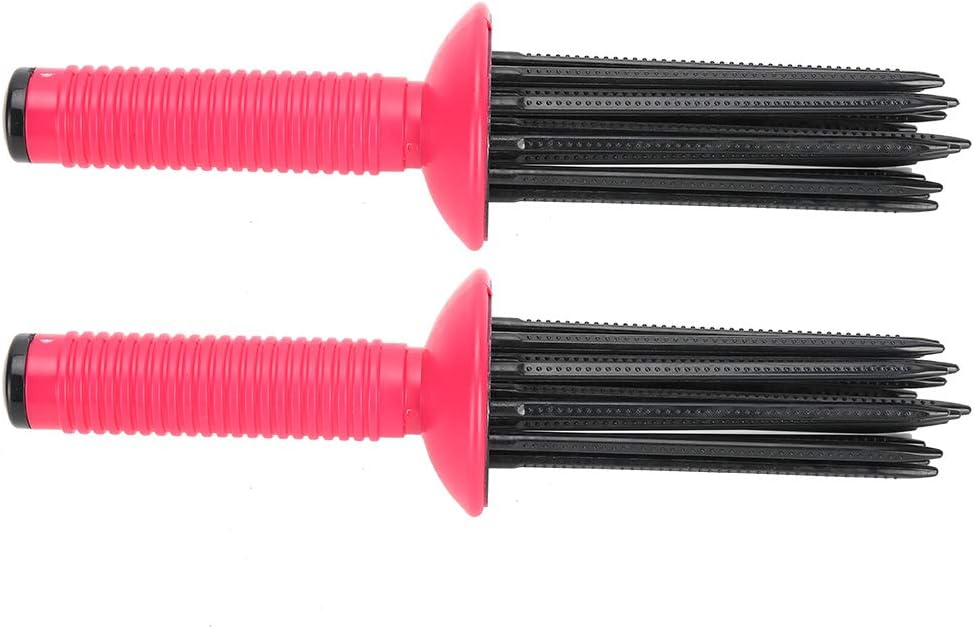 Tragbares professionelles 17-Zahn-Haarkamm-Set mit fluffigen Locken