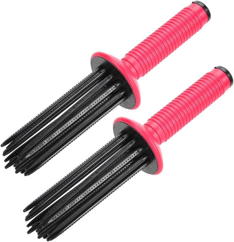 Tragbares professionelles 17-Zahn-Haarkamm-Set mit fluffigen Locken