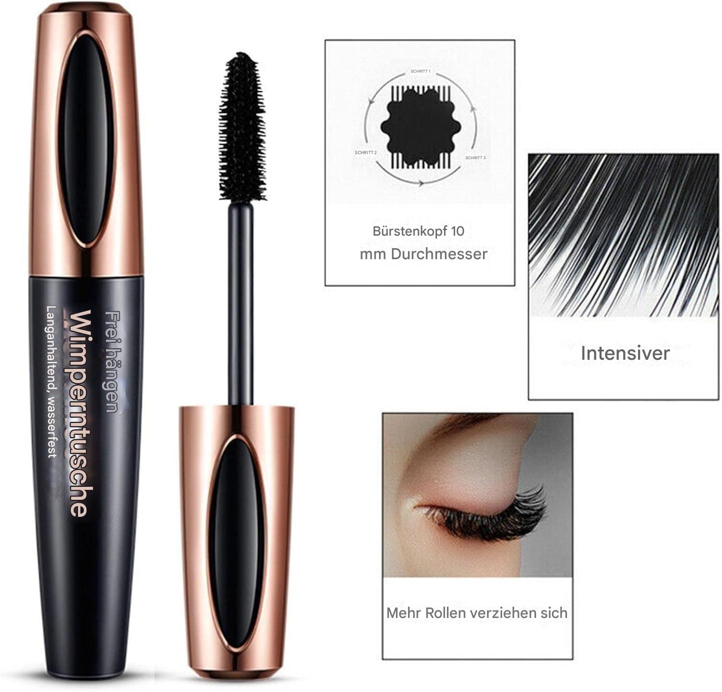 1+1 Gratis | Geheime Wimpernverlängerung™ Genießen Sie mit dieser Mascara den ganzen Tag lang klumpenfreie und wischfeste Wimpern