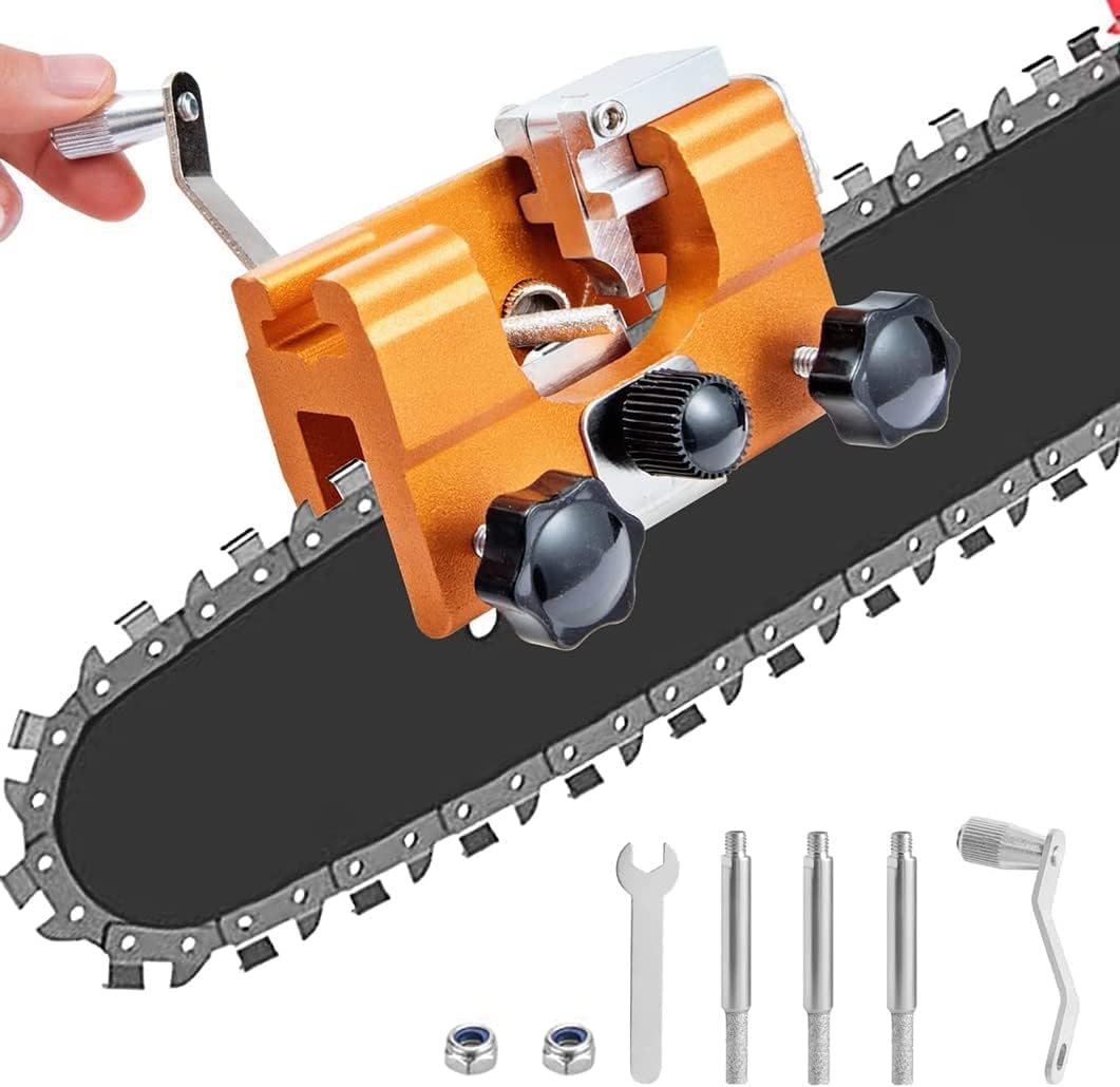 ChainSlice™ - Tragbarer Kettensägenschärfer für müheloses Schneiden