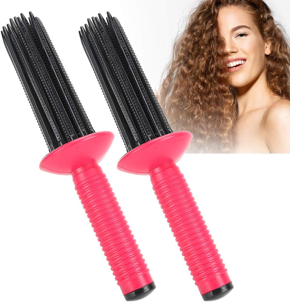 Tragbares professionelles 17-Zahn-Haarkamm-Set mit fluffigen Locken