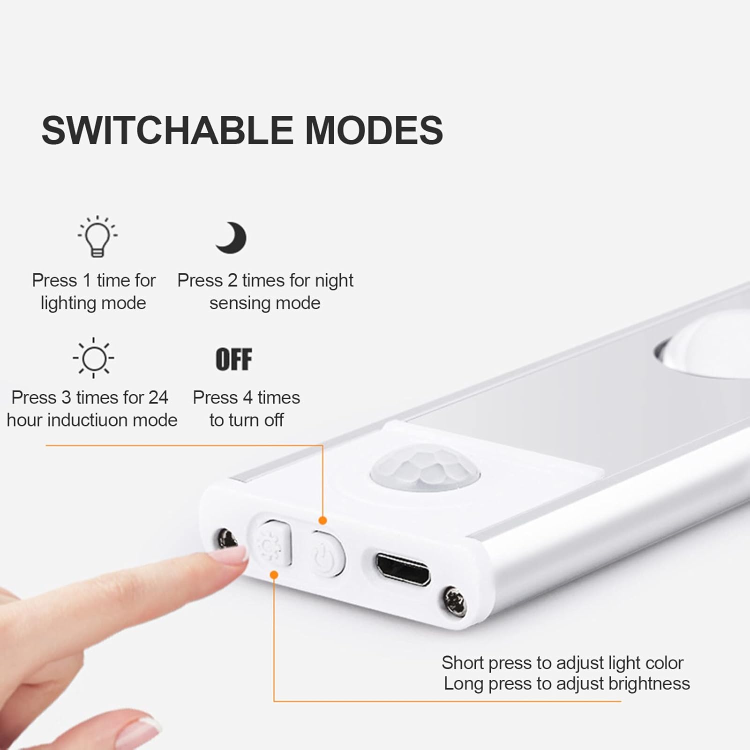 EcoLight™ – Aufklebbares LED-Licht Mit Intelligentem Bewegungssensor