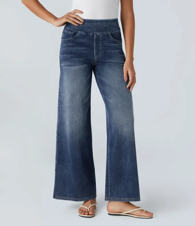 Mel™ - Bequeme Jeans mit hohem Bund