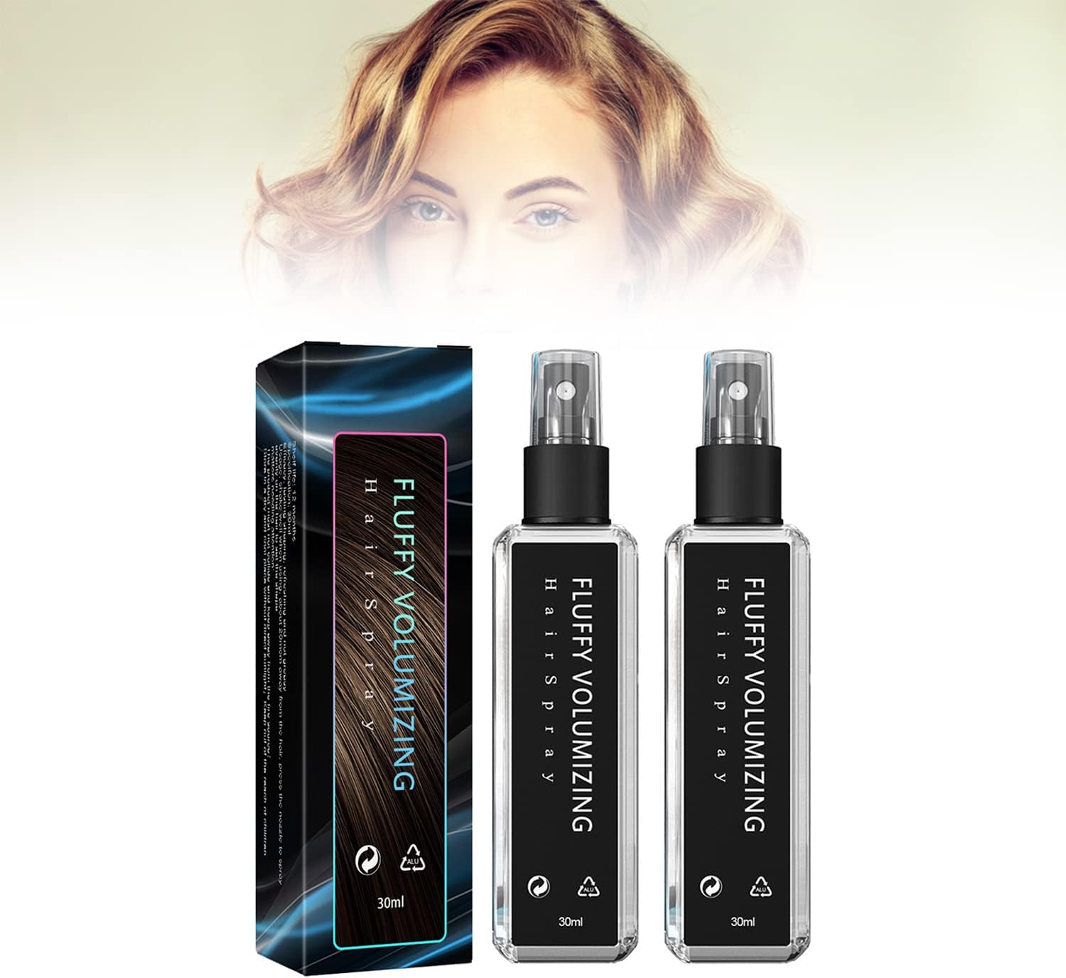 1+1 Gratis | Flauschiges, Voluminöses Haarspray™ Gibt leblosem Haar sofort Volumen und Volumen