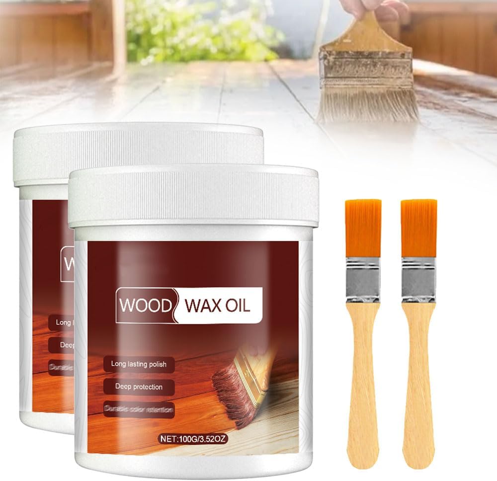 1+1 GRATIS | Wood Wax Oil™ Schützen Sie Ihr Holz mit strahlender, lang anhaltender Schönheit