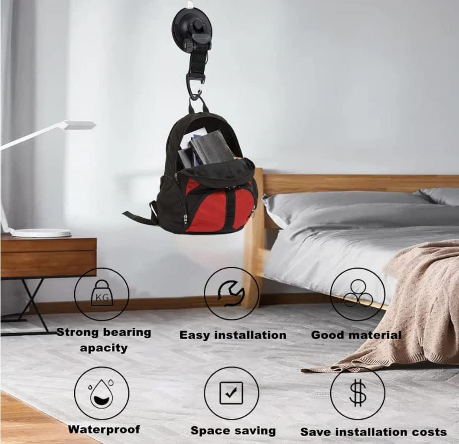 Griplock™ (3 pcs) – Mehrzweck-Camping-Saugnäpfe Mit Haken