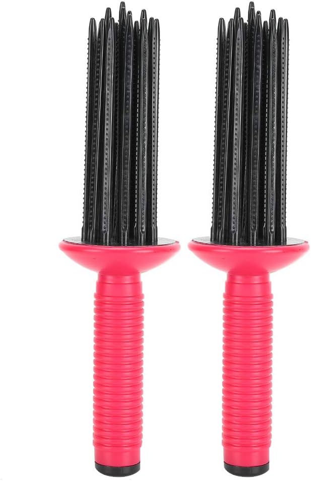 Tragbares professionelles 17-Zahn-Haarkamm-Set mit fluffigen Locken