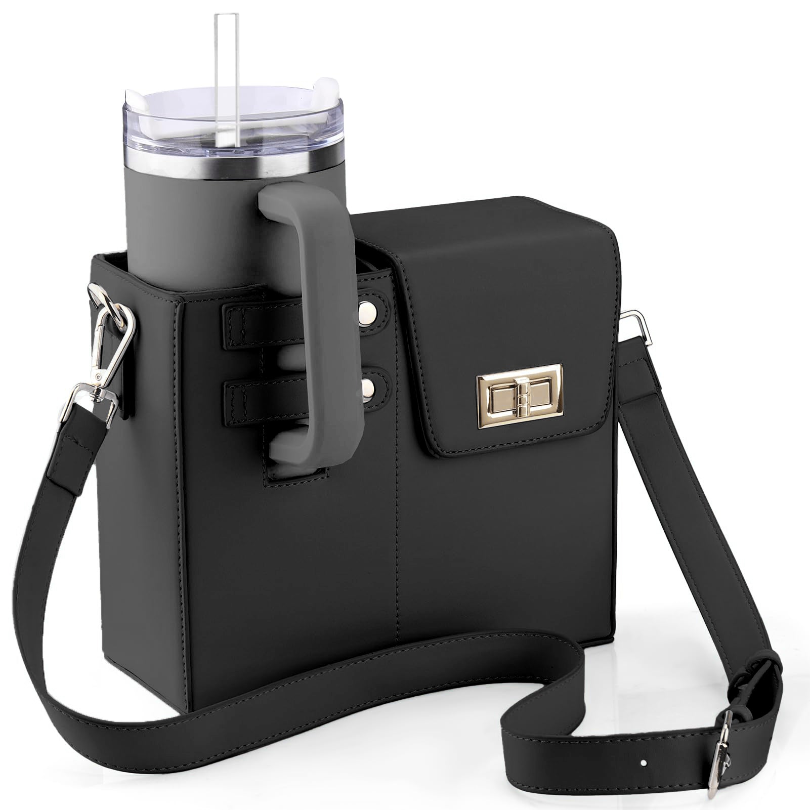 HydraBag™ - Umhängetasche mit Sportwasserflaschenhalter für Frauen