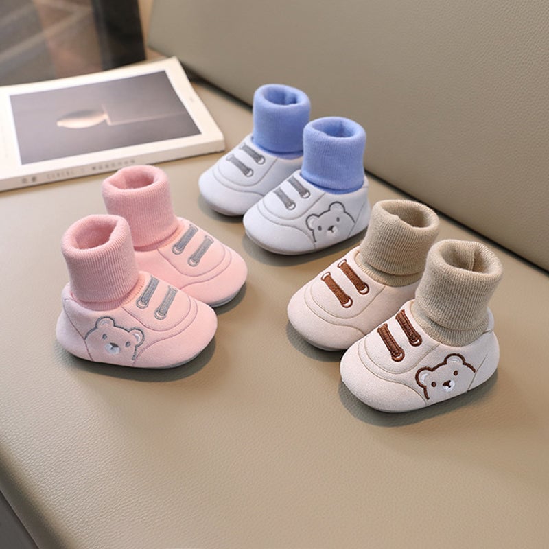 Warme Baby-Winterschuhe mit Plüschfutter – Rutschfest & Atmungsaktiv
