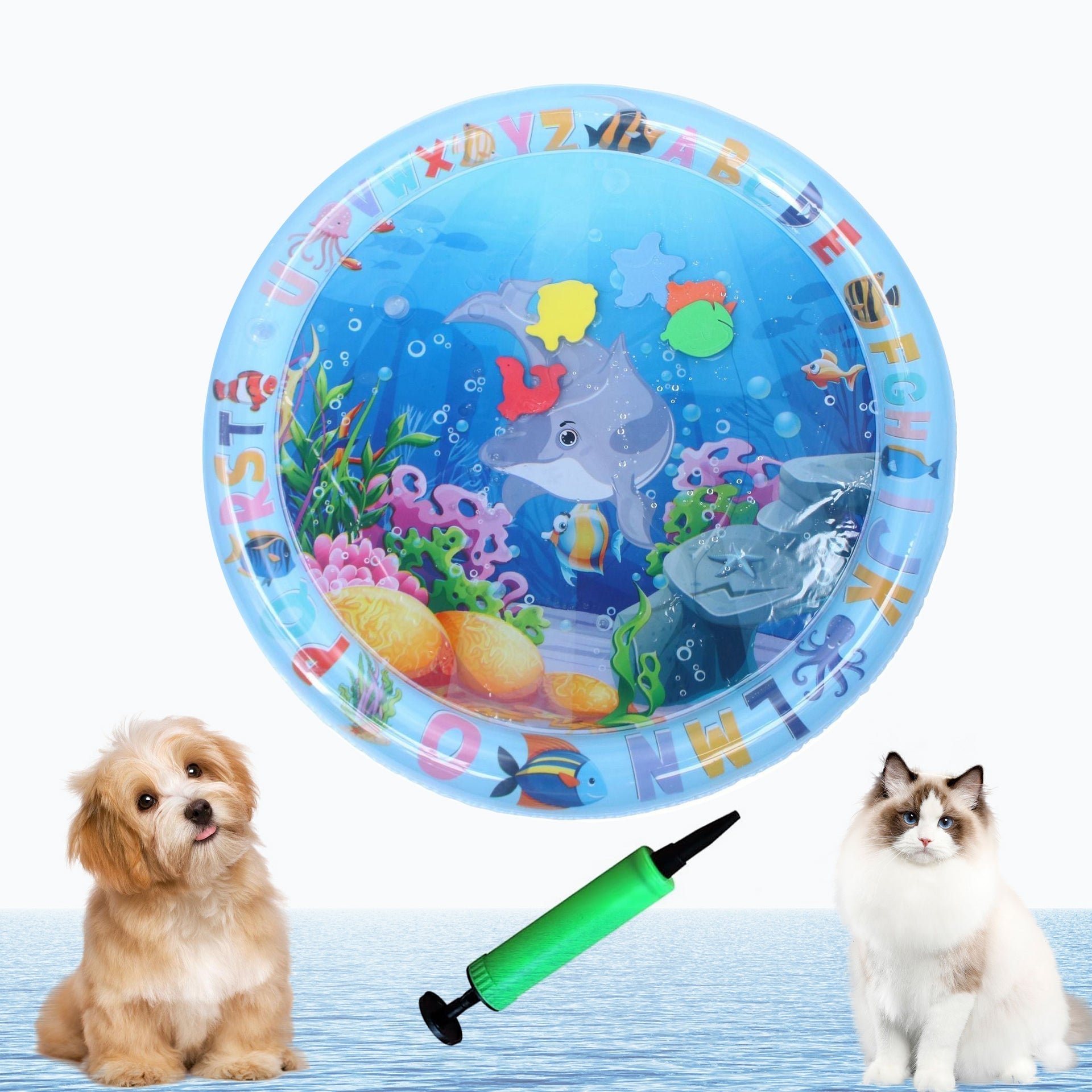Ocean Breeze Splashland™ – Der interaktive Wasserspaß für Katzen & Hunde!