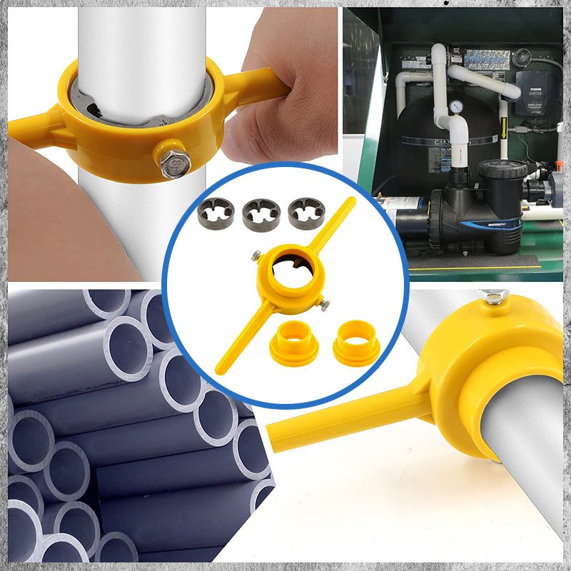 ThreadPro - 6 Stück Kunststoff-Rohrgewindebacken-Satz | 50% RABATT