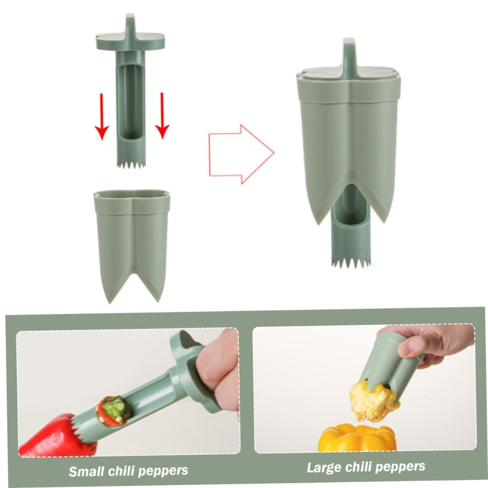 2-in-1-Kernentferner für Paprika und Obst | 2+1 Gratis