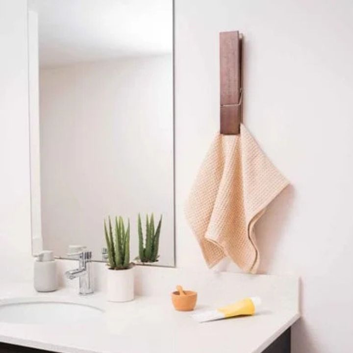 1+1 Gratis | Wandhalterung Wäscheklammer Handtuchhalter