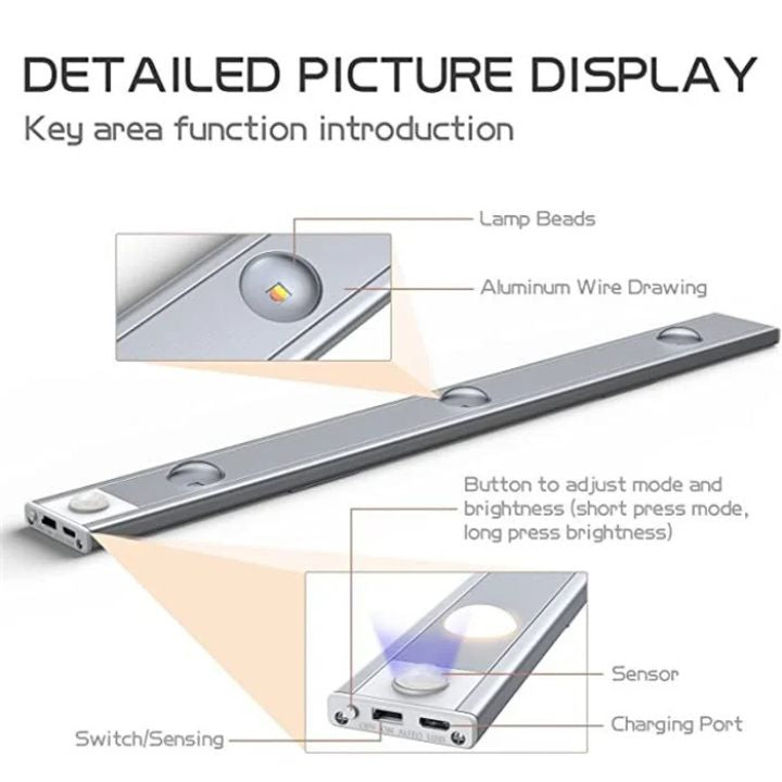 Kabelloses LED-Licht mit Bewegungssensor – Smart & vielseitig