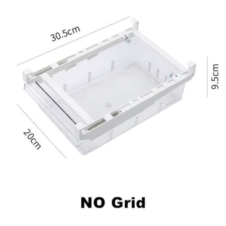 Platzsparender Kühlschrank-Schubladenorganizer