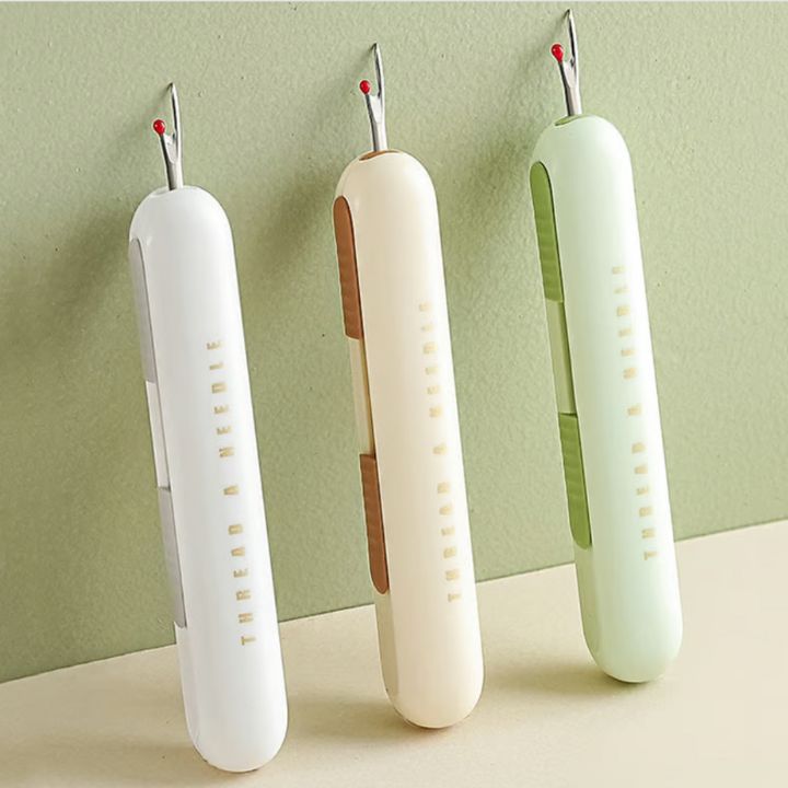 1+1 Gratis | 2-in-1 Nadeleinfädler & Nahttrenner