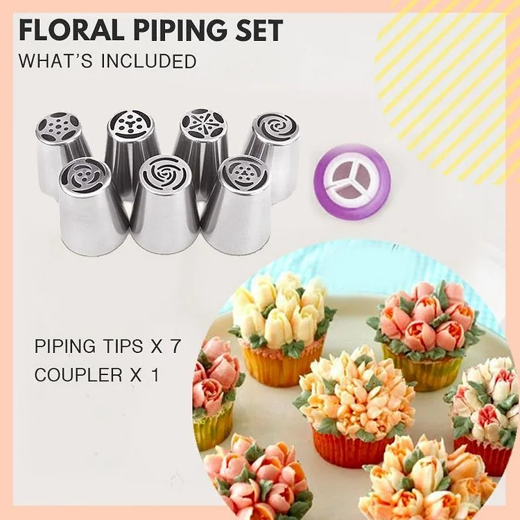 50% RABATT | CakeMaster - DIY Tortenpiping-Kit [Letzter Tag Rabatt]