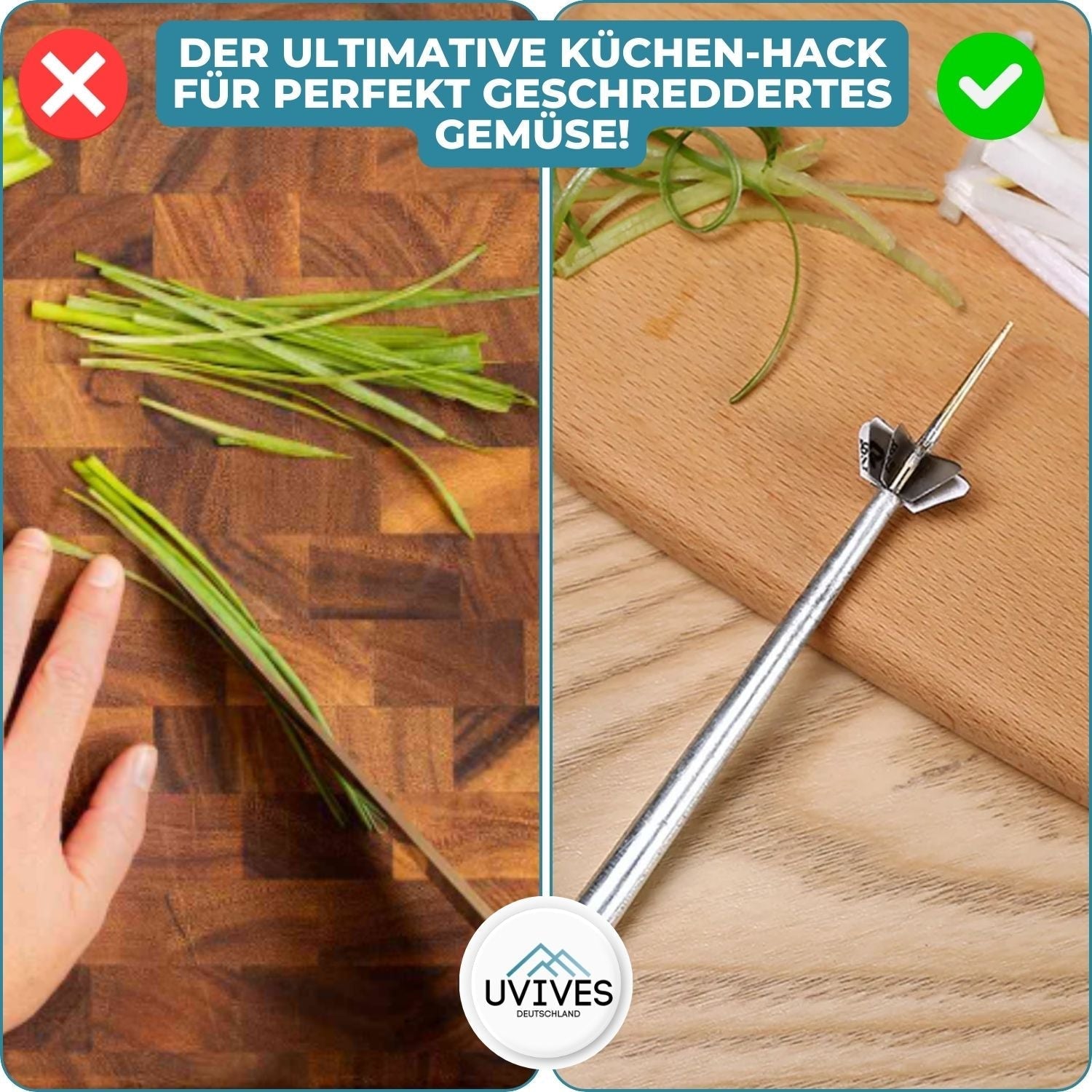 BloomBlade™ - Zinklegierung Pflaumenblüten-Zwiebelschneider