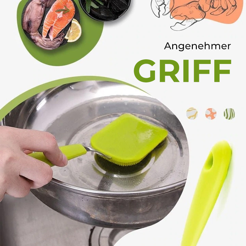 1+1 GRATIS | SwiftScrub™ - Aufhängbare Reinigungsbürste aus Silikon
