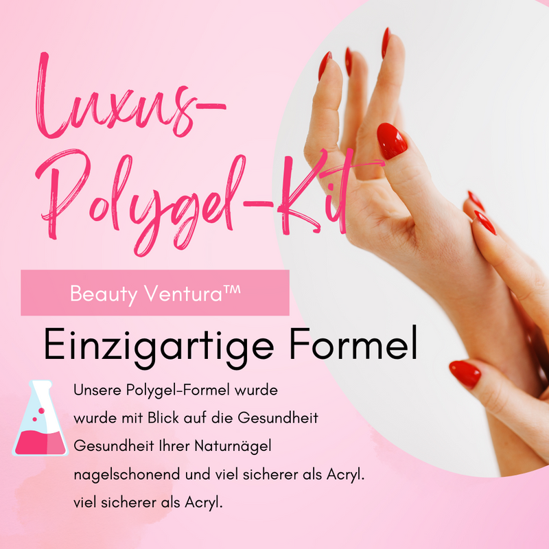 PolynailGelkit™ - Bauen Sie Ihre Nagelverlängerung schnell und einfach in Ihrem Zuhause!